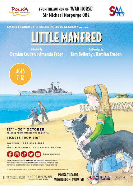 Win Tickets to See Little Manfred at the Polka Theatre